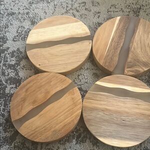 COPY - Set of Four Wooden Coasters